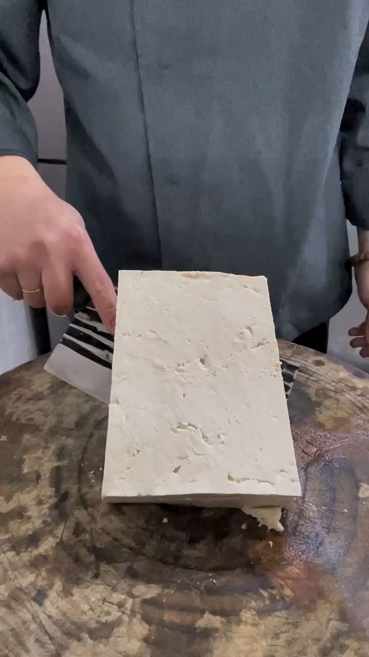 豆腐切法,简单易学