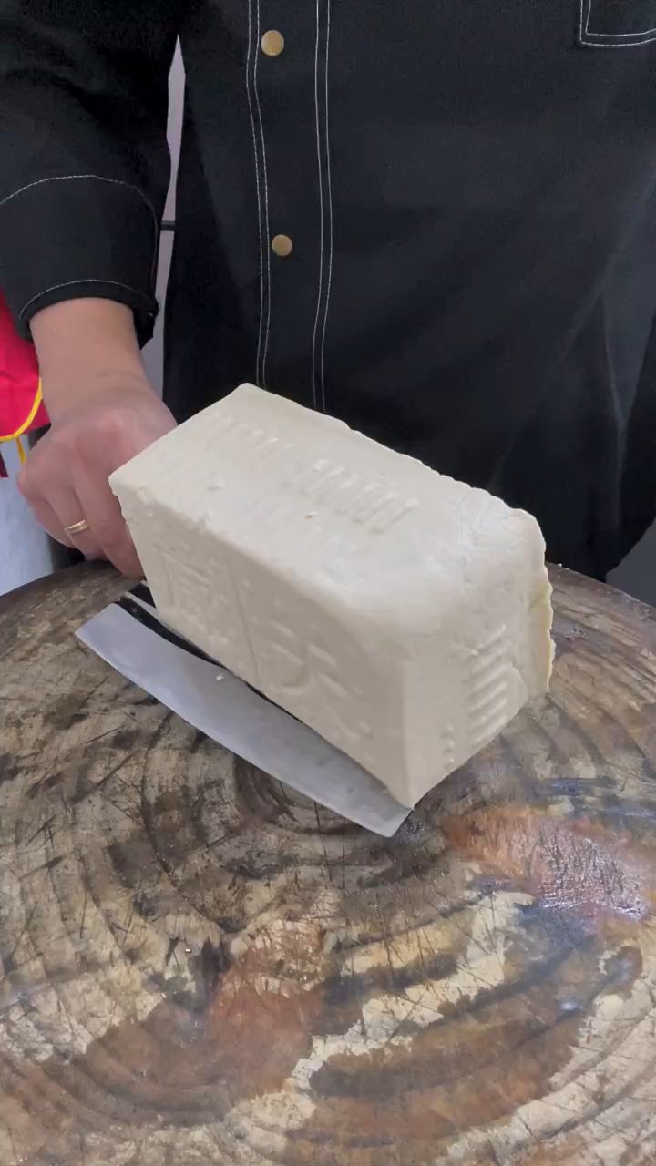豆腐切法,简单易学