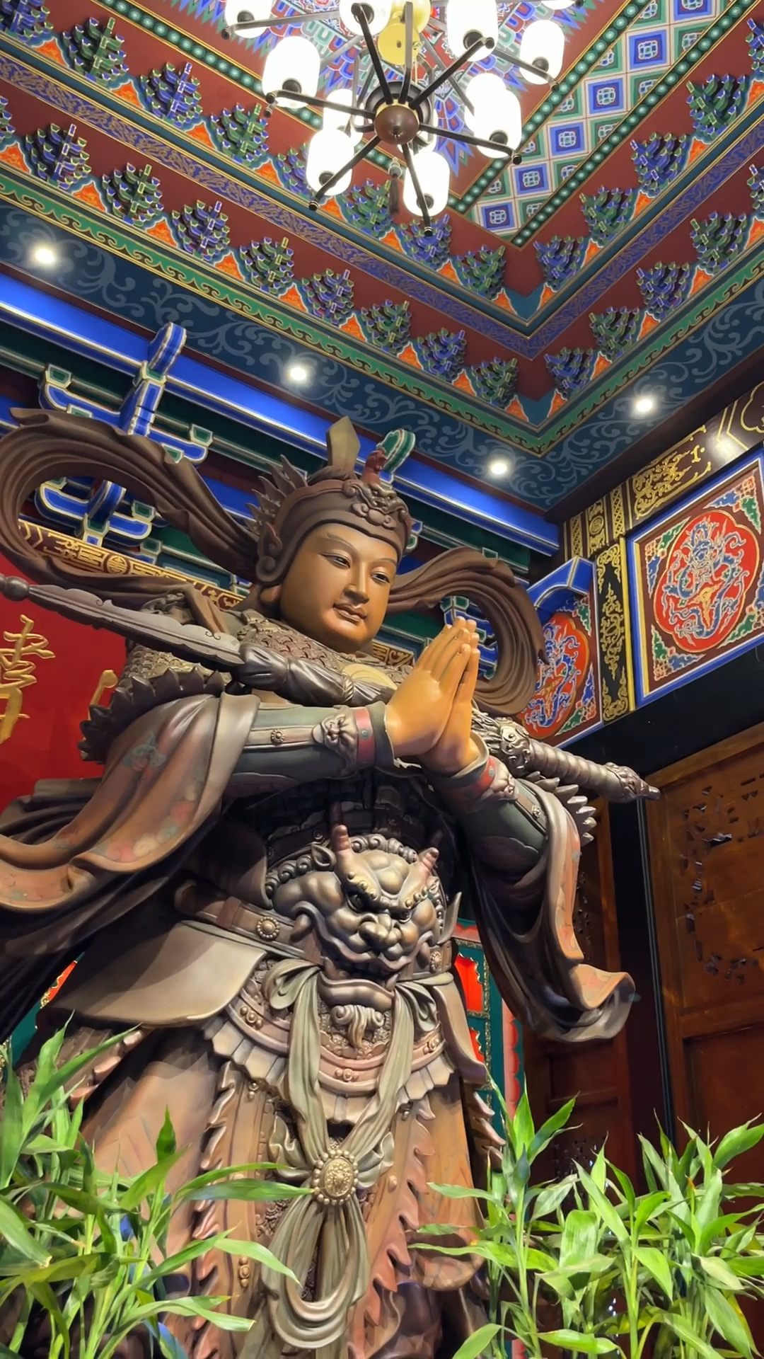 记录生活,感恩遇见——重庆罗汉寺韦陀菩萨