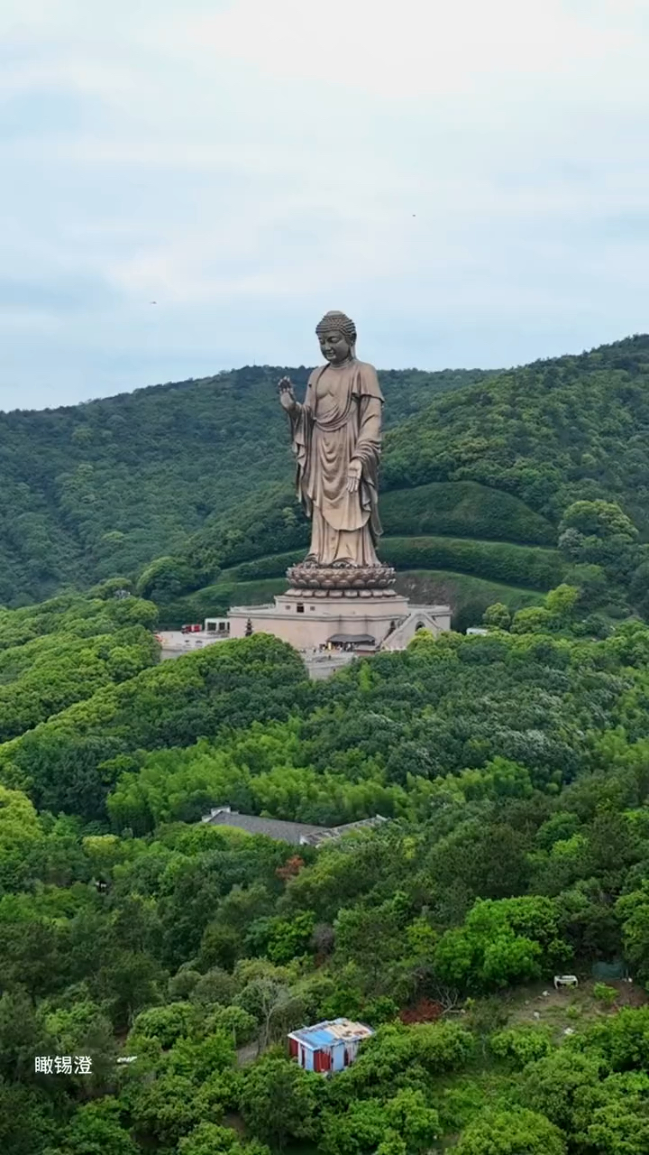 灵山大佛,有求必应,吉祥如意!