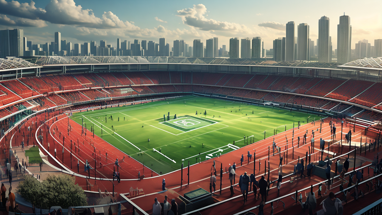 丰田体育场国际田径场潘尼克斯足球场全景图片路易斯安娜超级体育馆