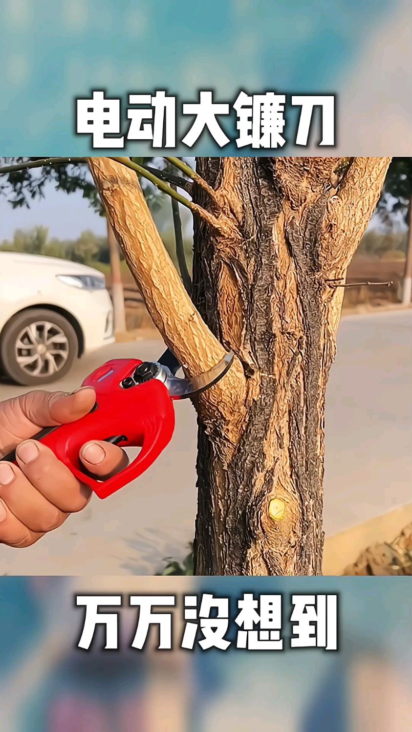 电动大镰刀,属实好用啊