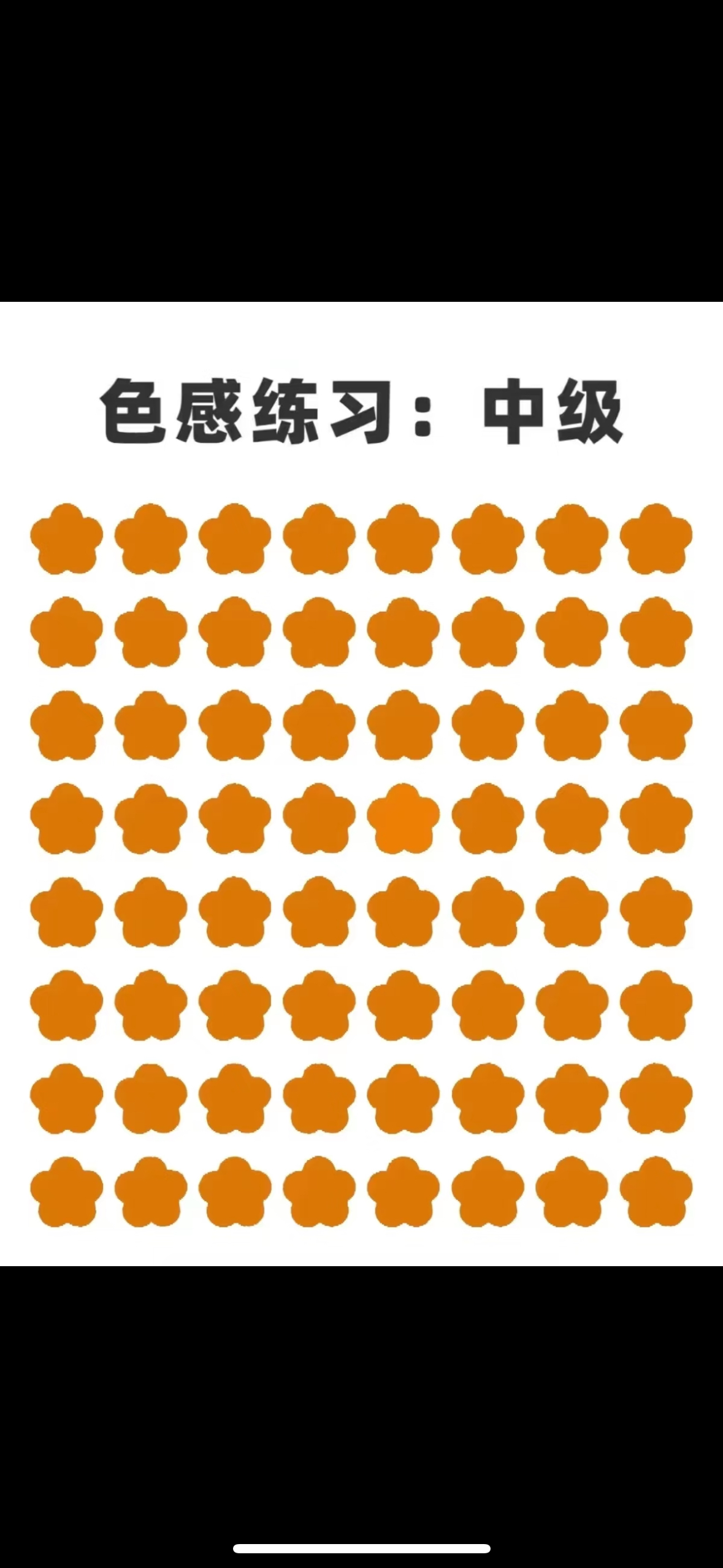 绝对色感测试找不同!