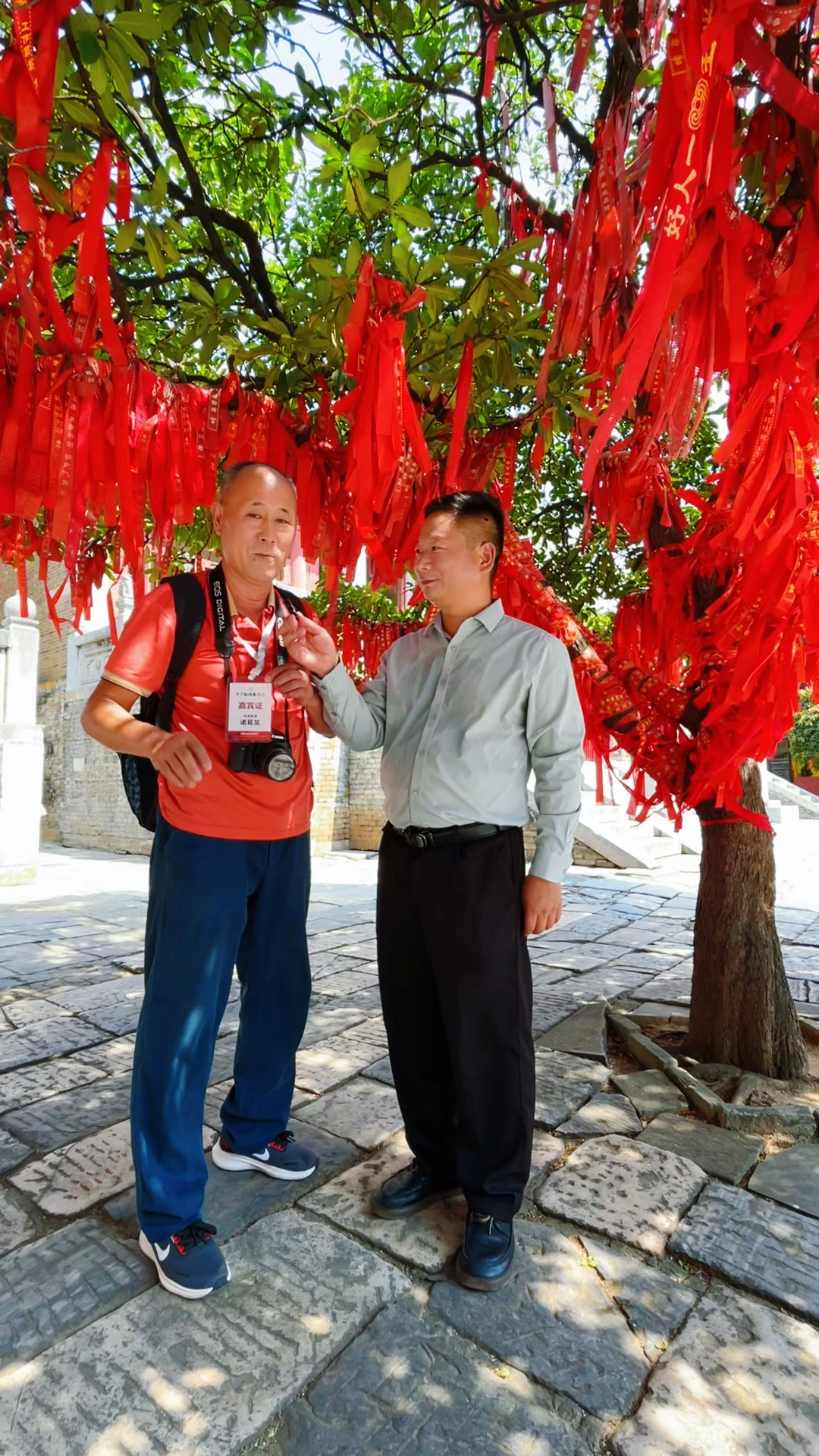 诸葛亮天津武清后人:来南阳感到很震撼!