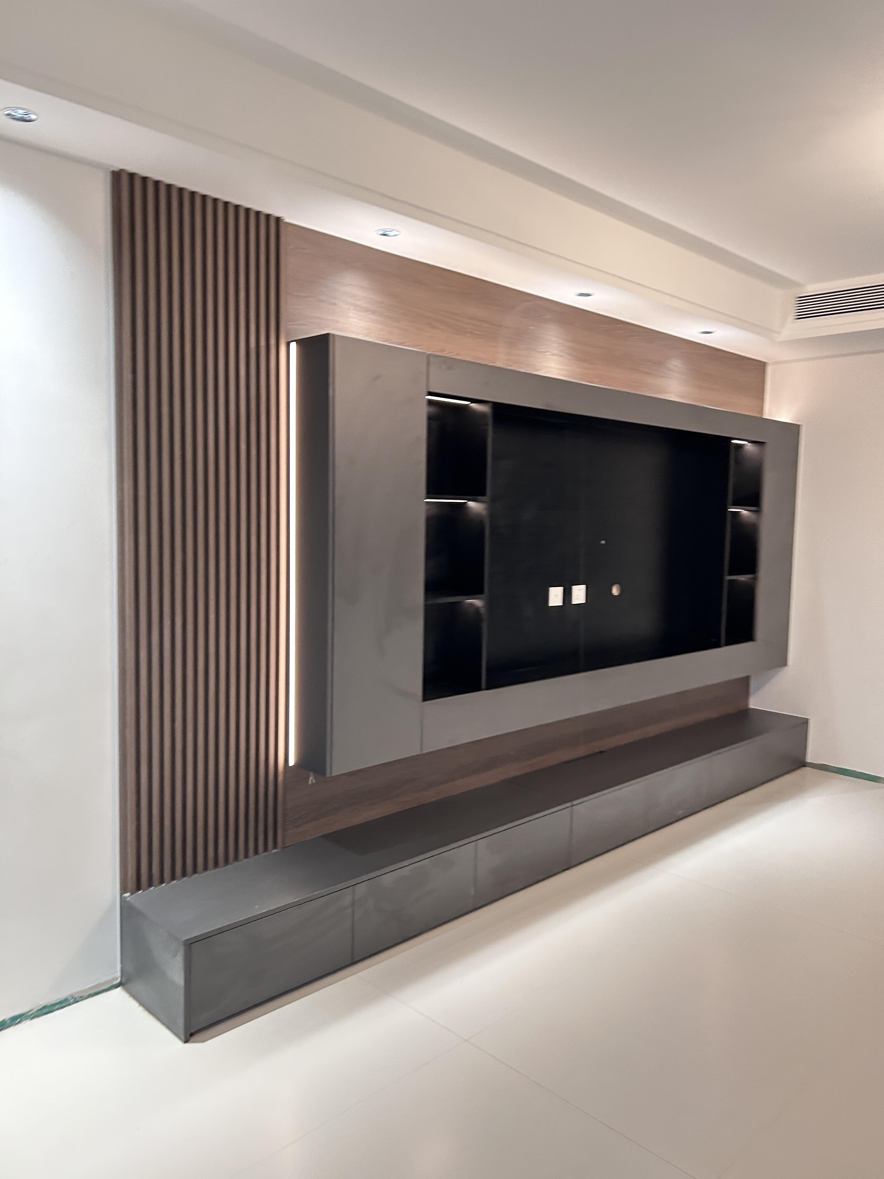 不错的意式极简全屋定制柜子落地.#家居装修# #动态连更挑战