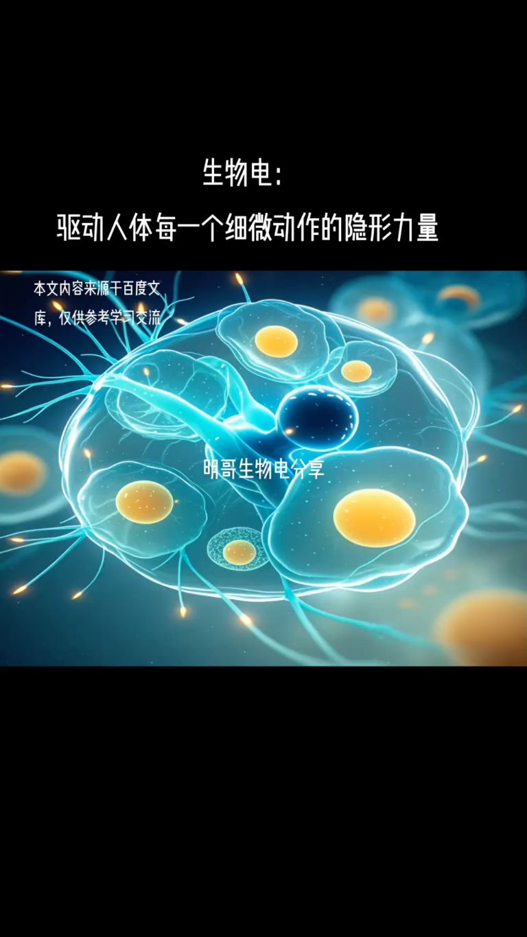 生物电宣传图片原版图图片