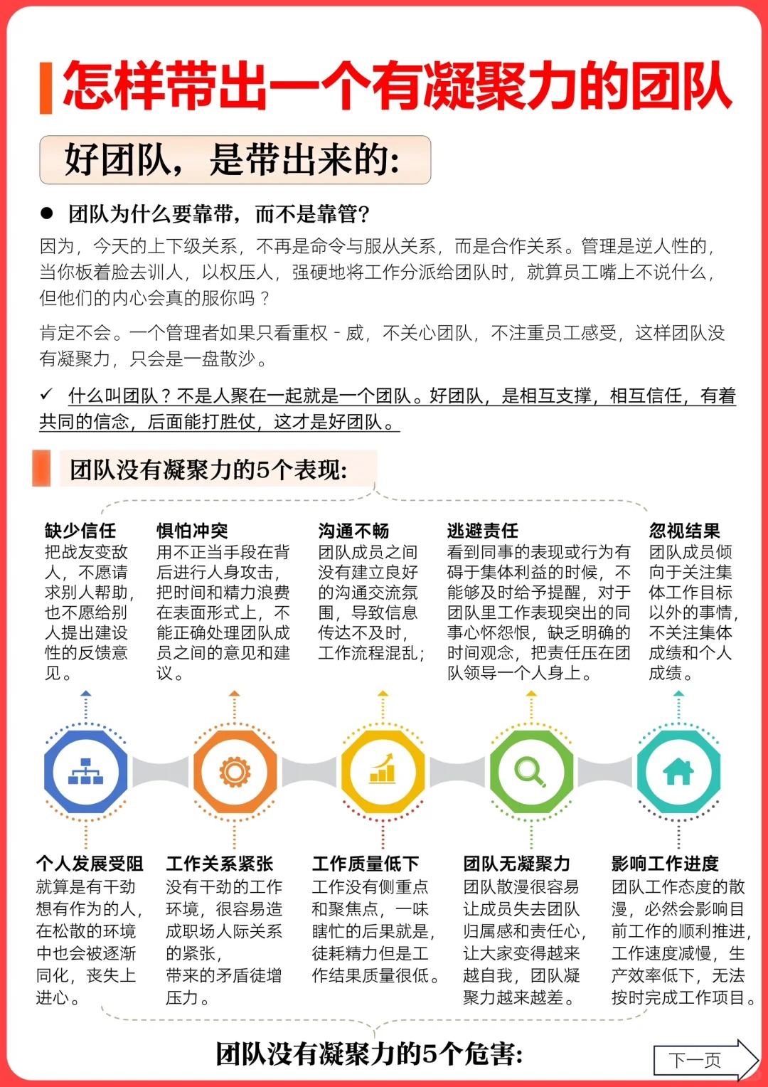 怎样才能带出一个有强大凝聚力的团队 关键在于"管好人"与"管好事.