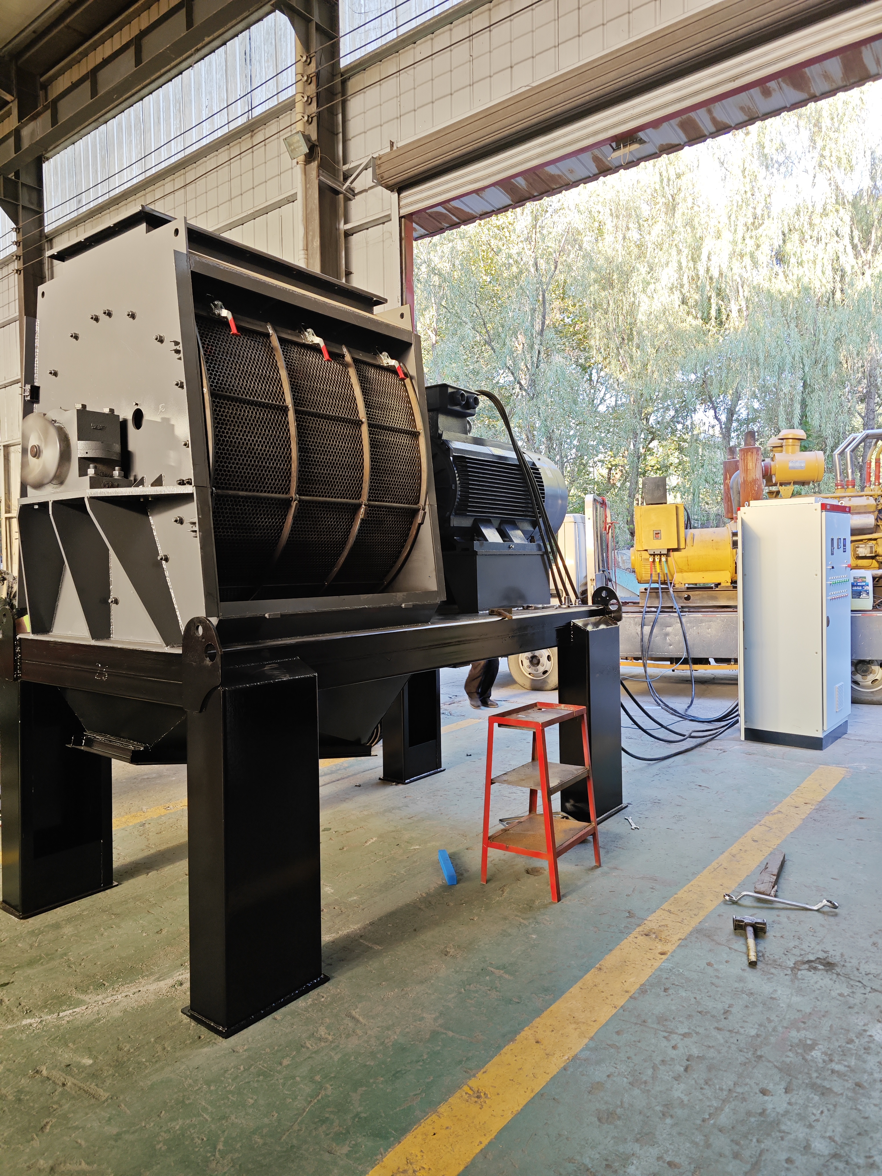 850型环模颗粒机# #560型木屑颗粒机