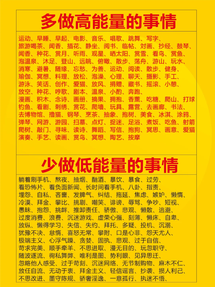 你知道吗:多接近高能量的人,多做高能量的事,你也会成为高能量的人.