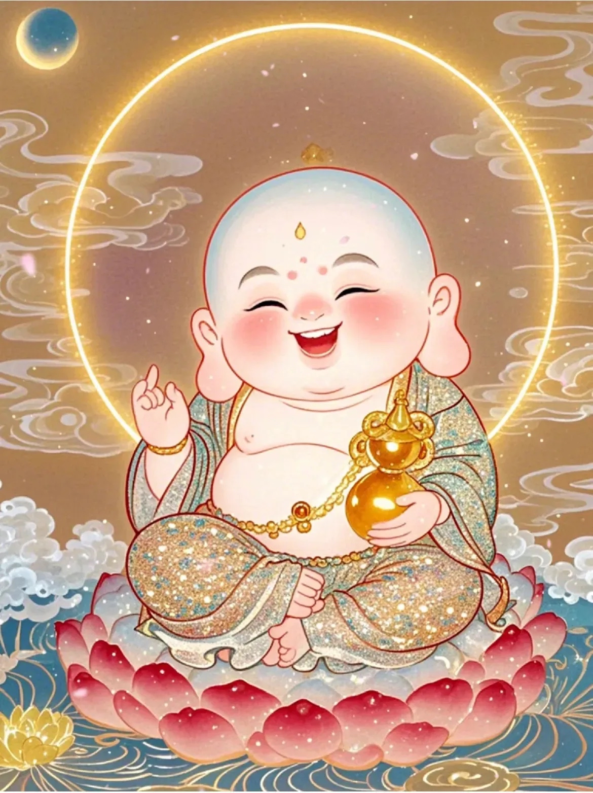 五行头像笑口常开