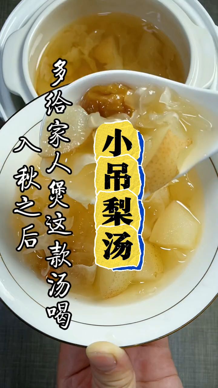润肺止咳的小吊梨汤