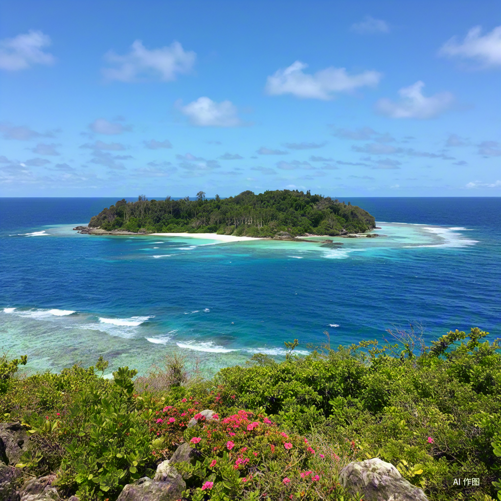 因为《联合国海洋公约》说了,岛能申请大片经济区