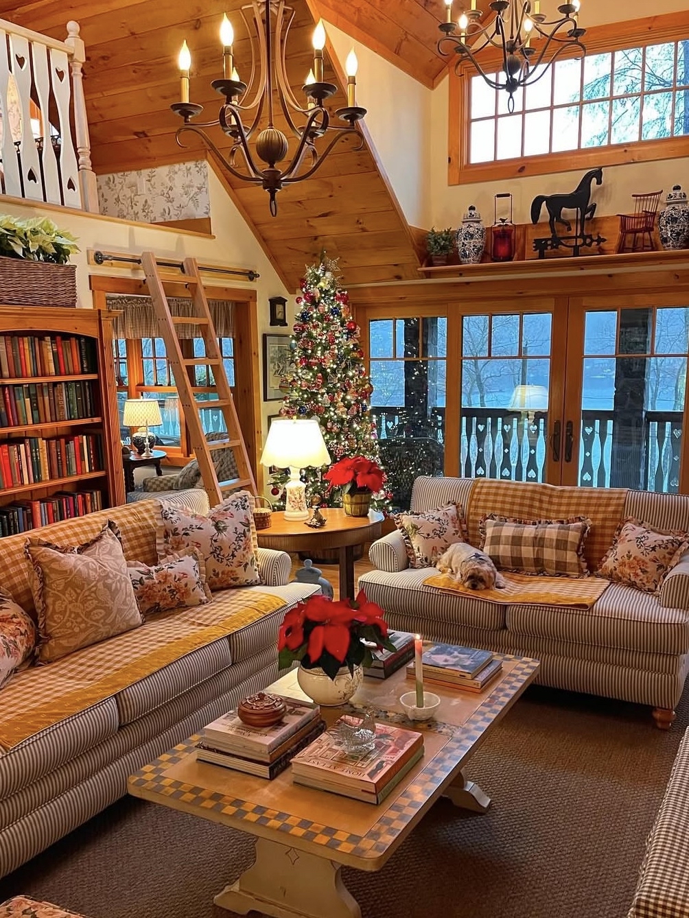 当家里的圣诞节装饰起来,感觉是那么温馨舒适!