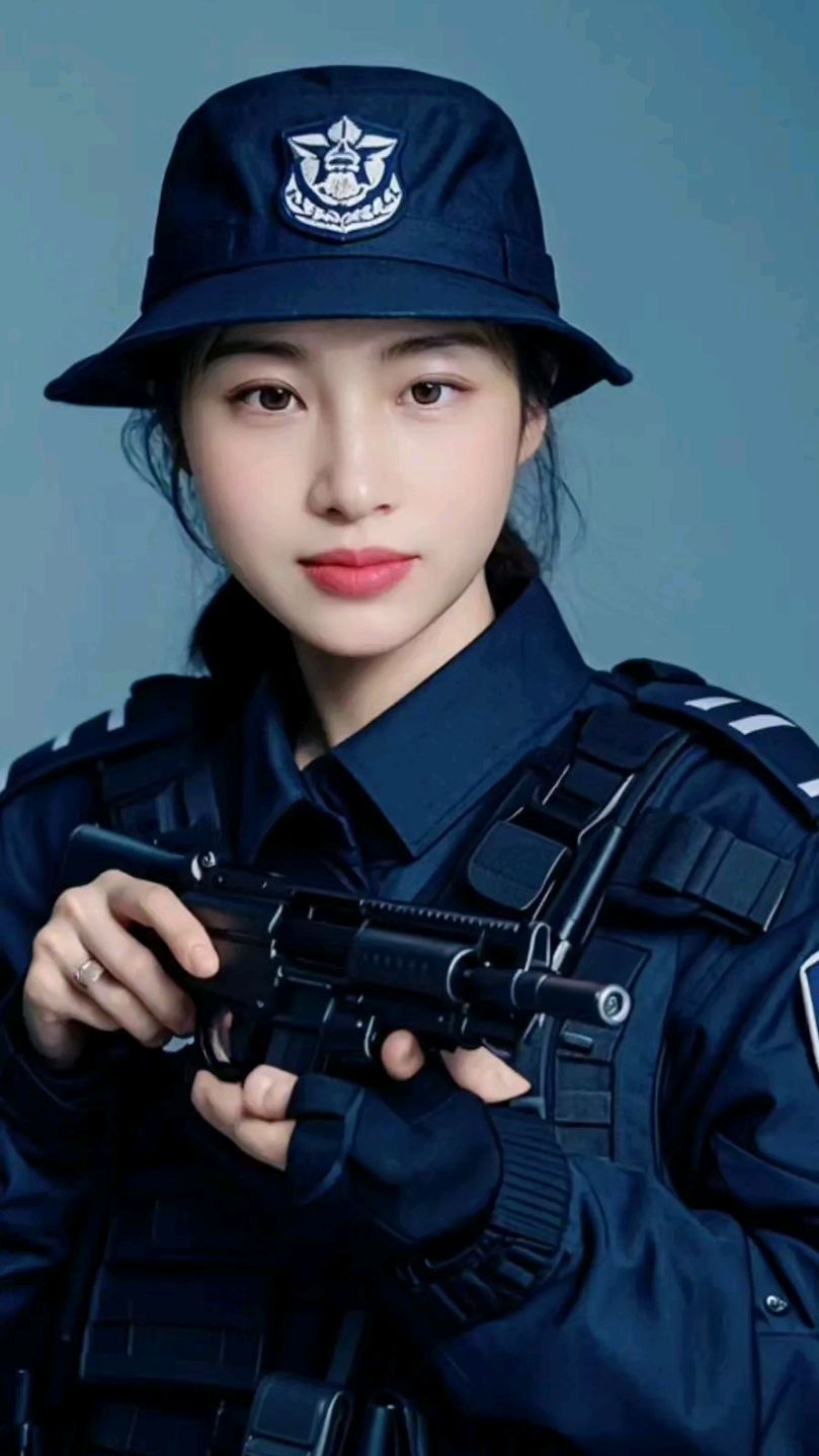持枪特警是不是很飒,不一样的自己,愿岁月温柔以待