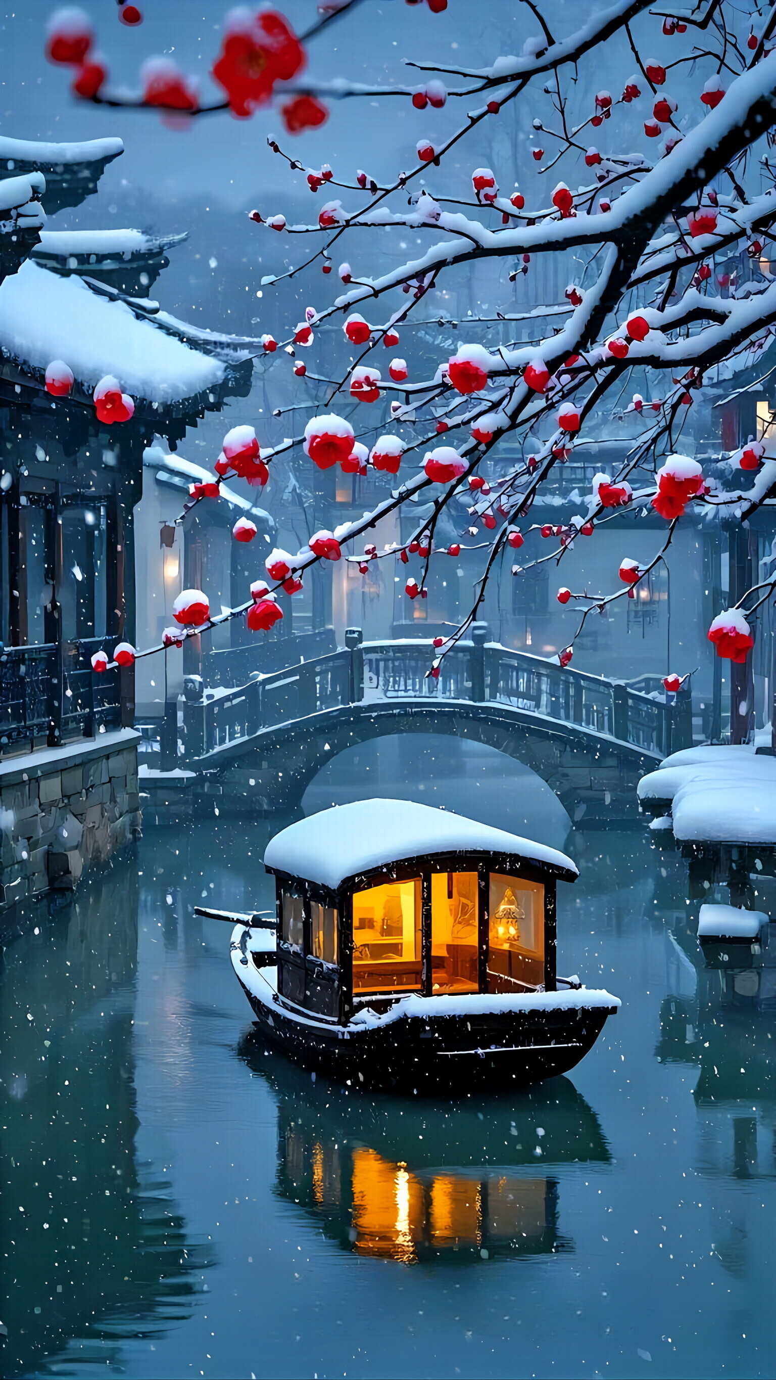 江南雪与梅