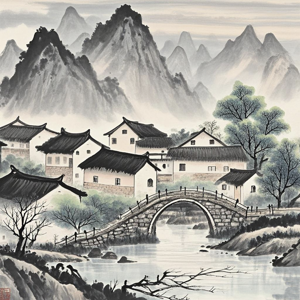 邻里相帮情切切,田园共作乐洋洋. 如今物阜人心变,昔日淳风岁月殇