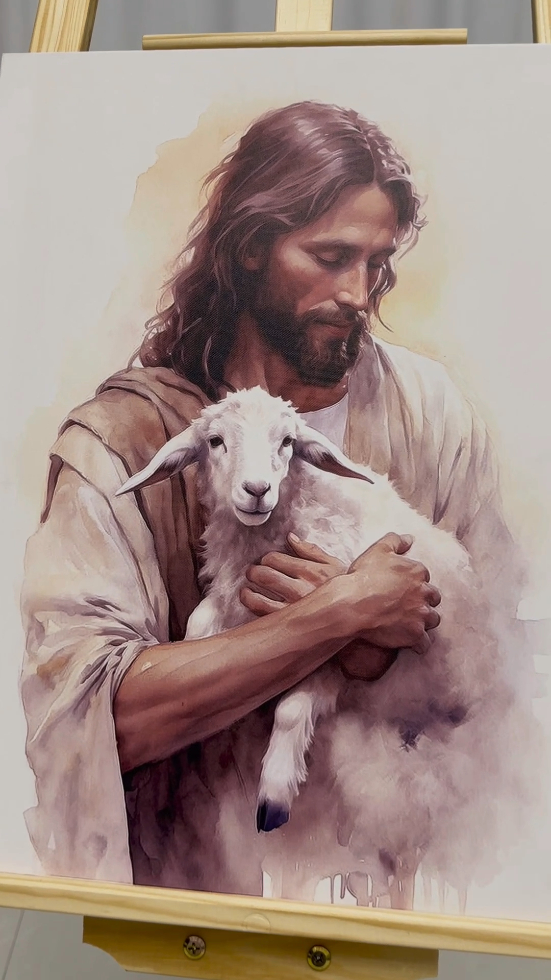 精美油画布装饰画.牧羊人 请大家欣赏