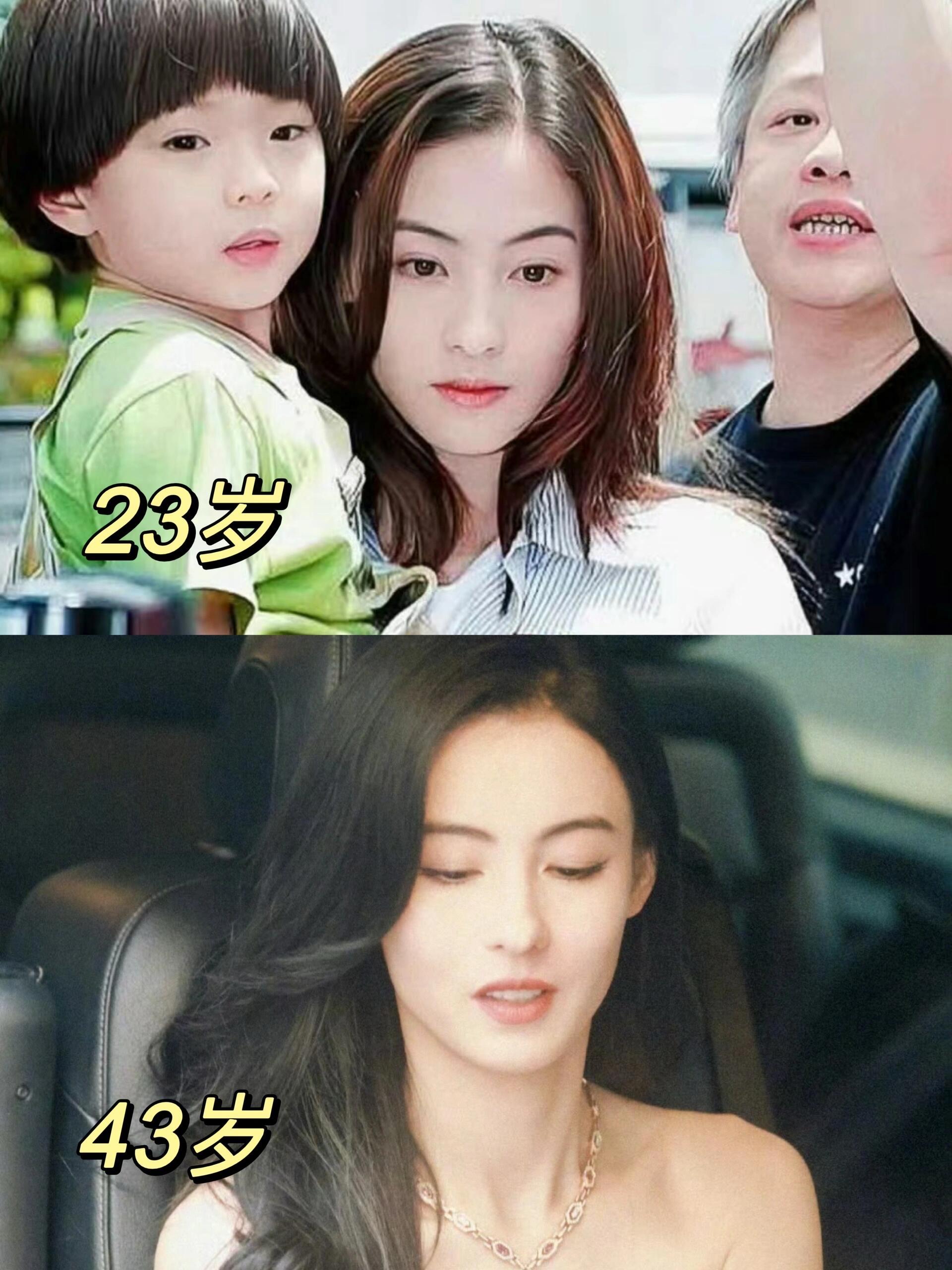 张柏芝这个脸和她20岁的时候有什么差别啊!果然岁月不败美人