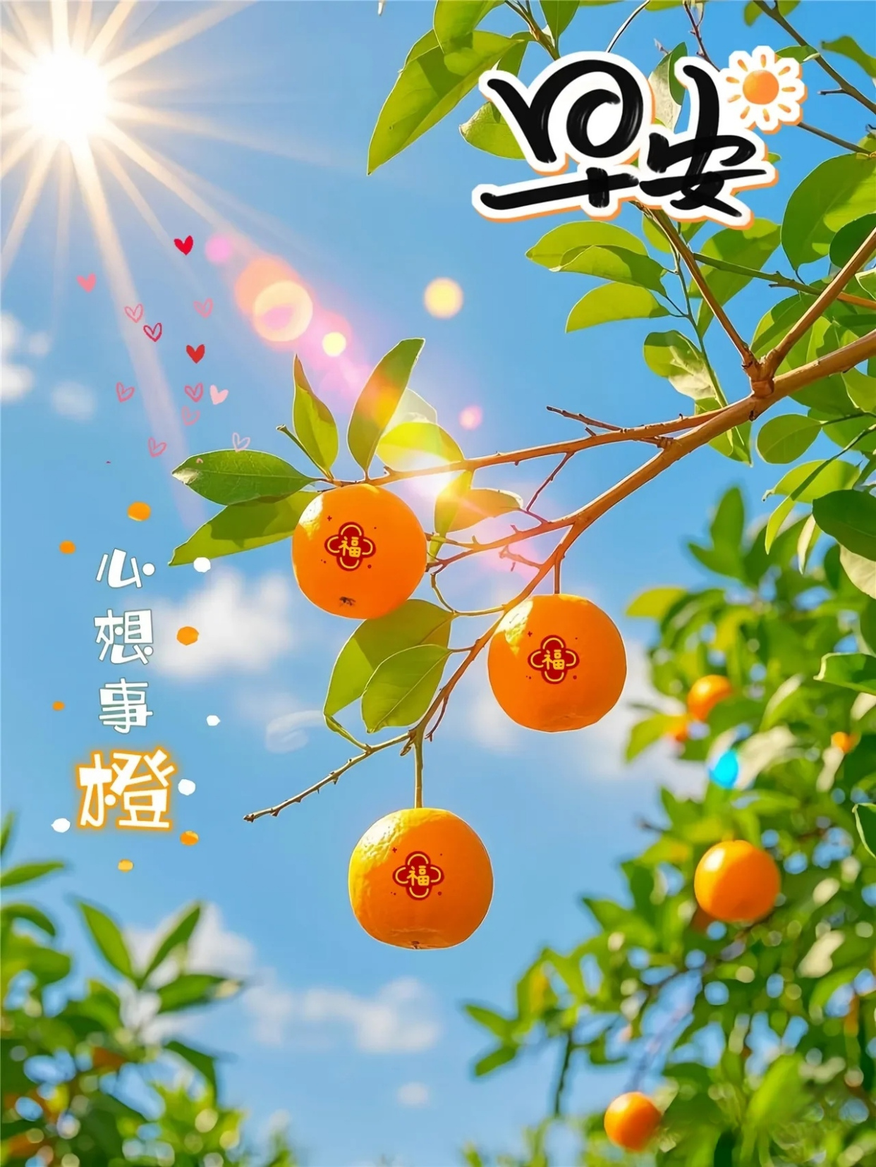 阳光正能量的早安问候语句子,愿你的每一天都充满阳光!