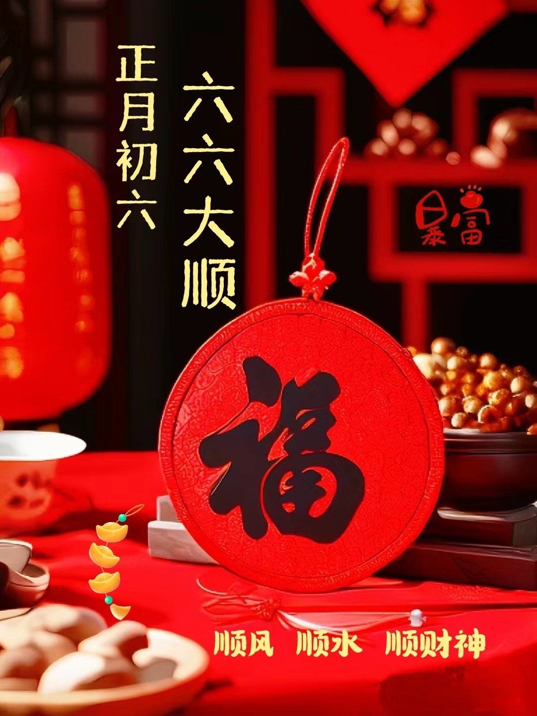 大年初六早安吉祥问候语暖心祝福