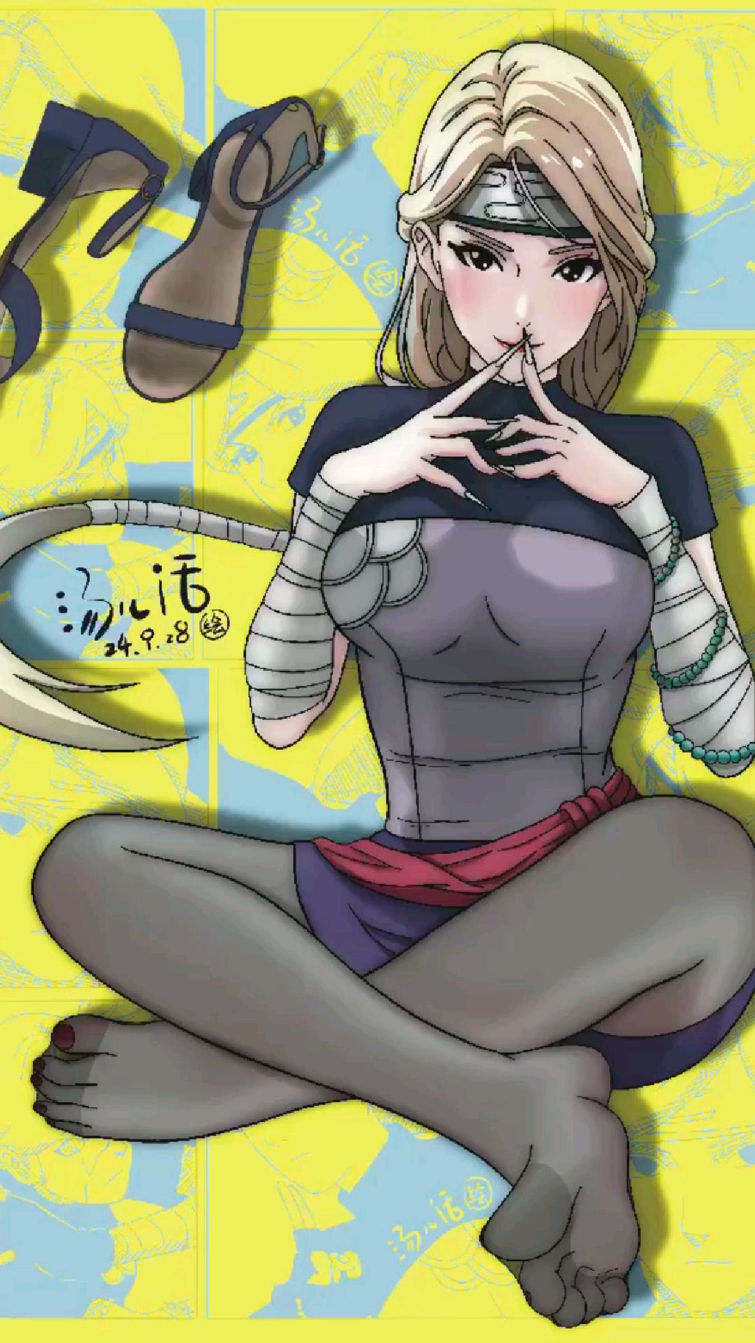 画《火影忍者》二位柚木门(二位由木人)