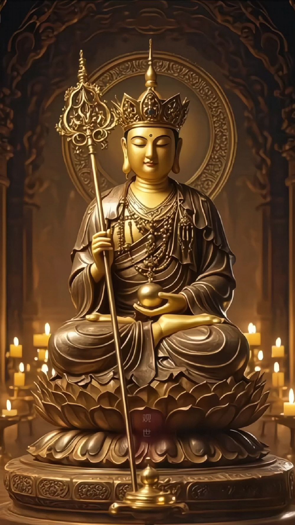 大悲普渡解脱众生生死轮回的地藏王菩萨