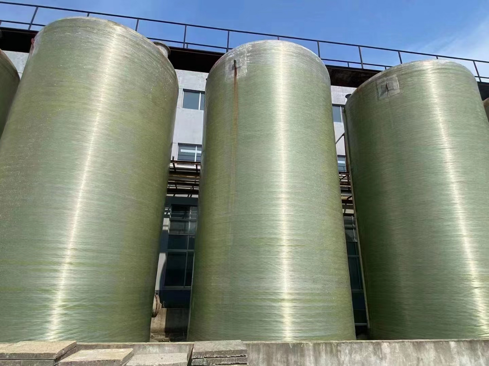 华海出售回收二手玻璃钢储罐