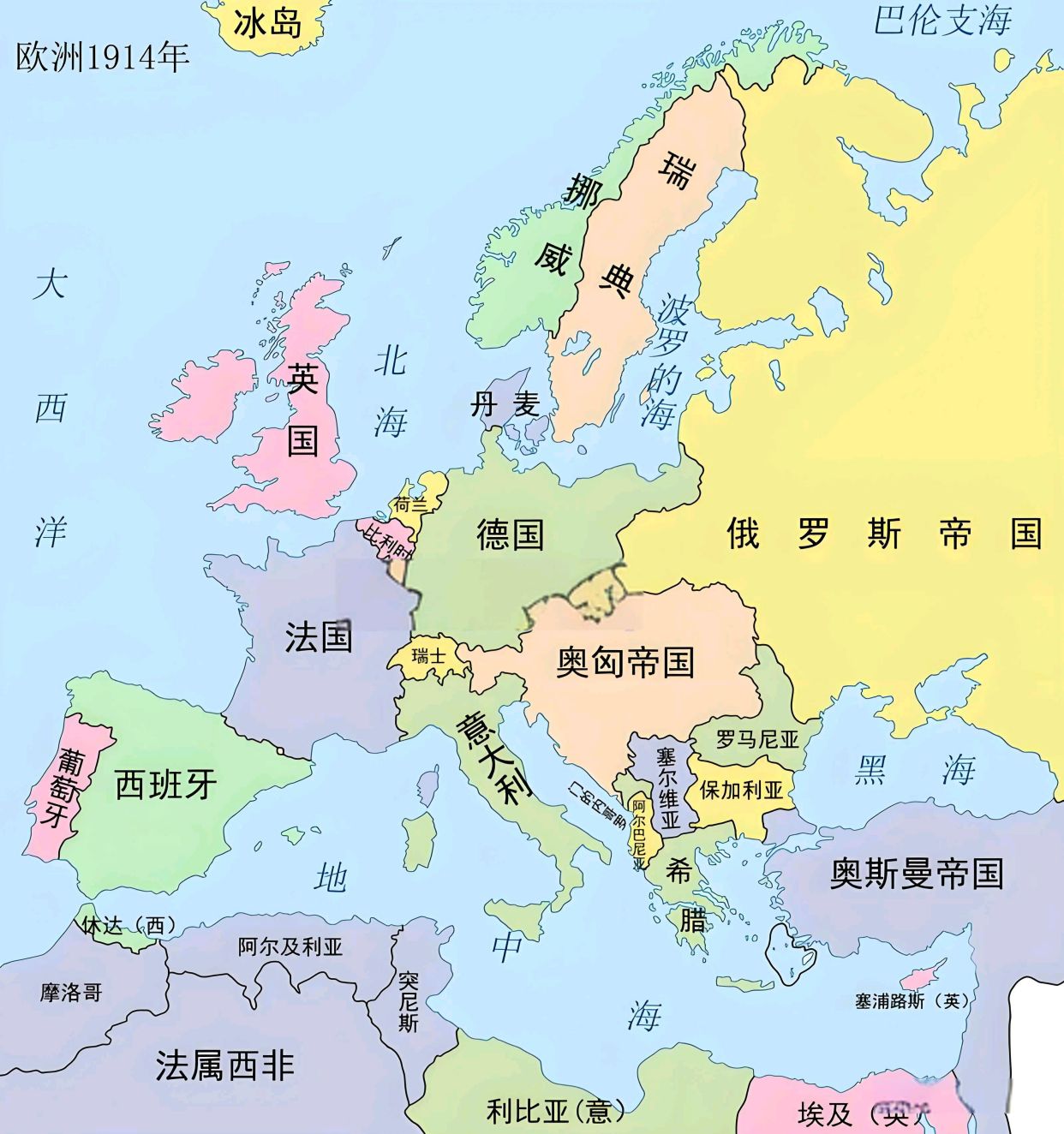 其起因复杂,主要可以归结为以下几个方面:19世纪末到20世纪初,欧洲