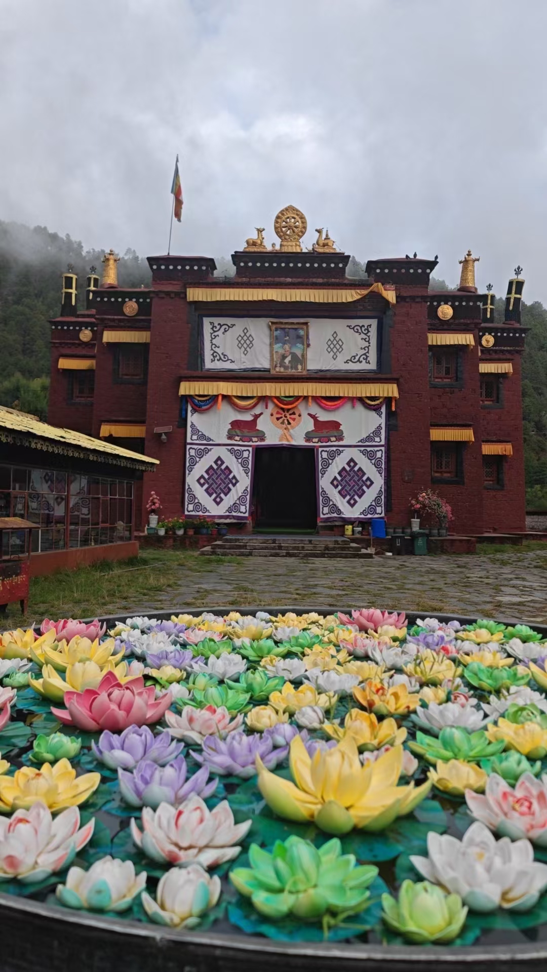 多智钦法王亚龙寺图片