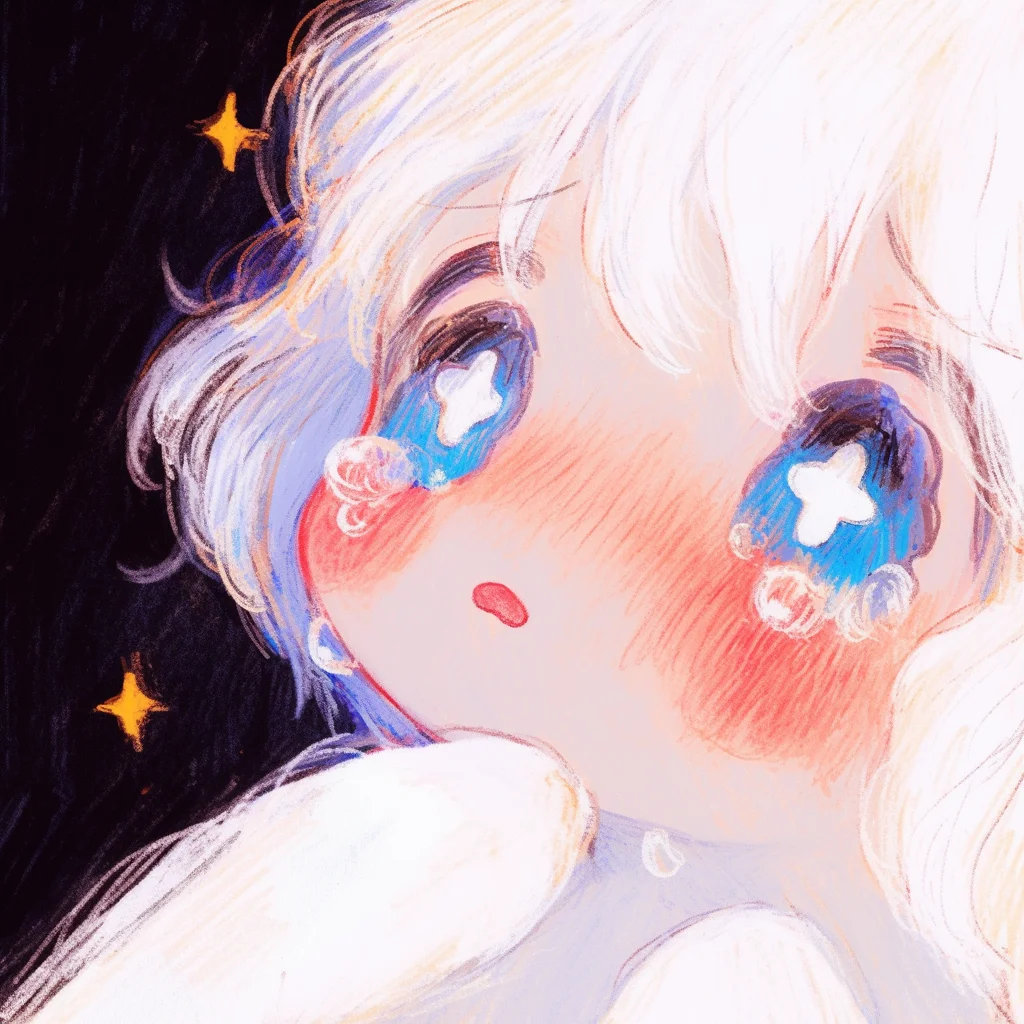 活泼可爱五颜六色女生头像