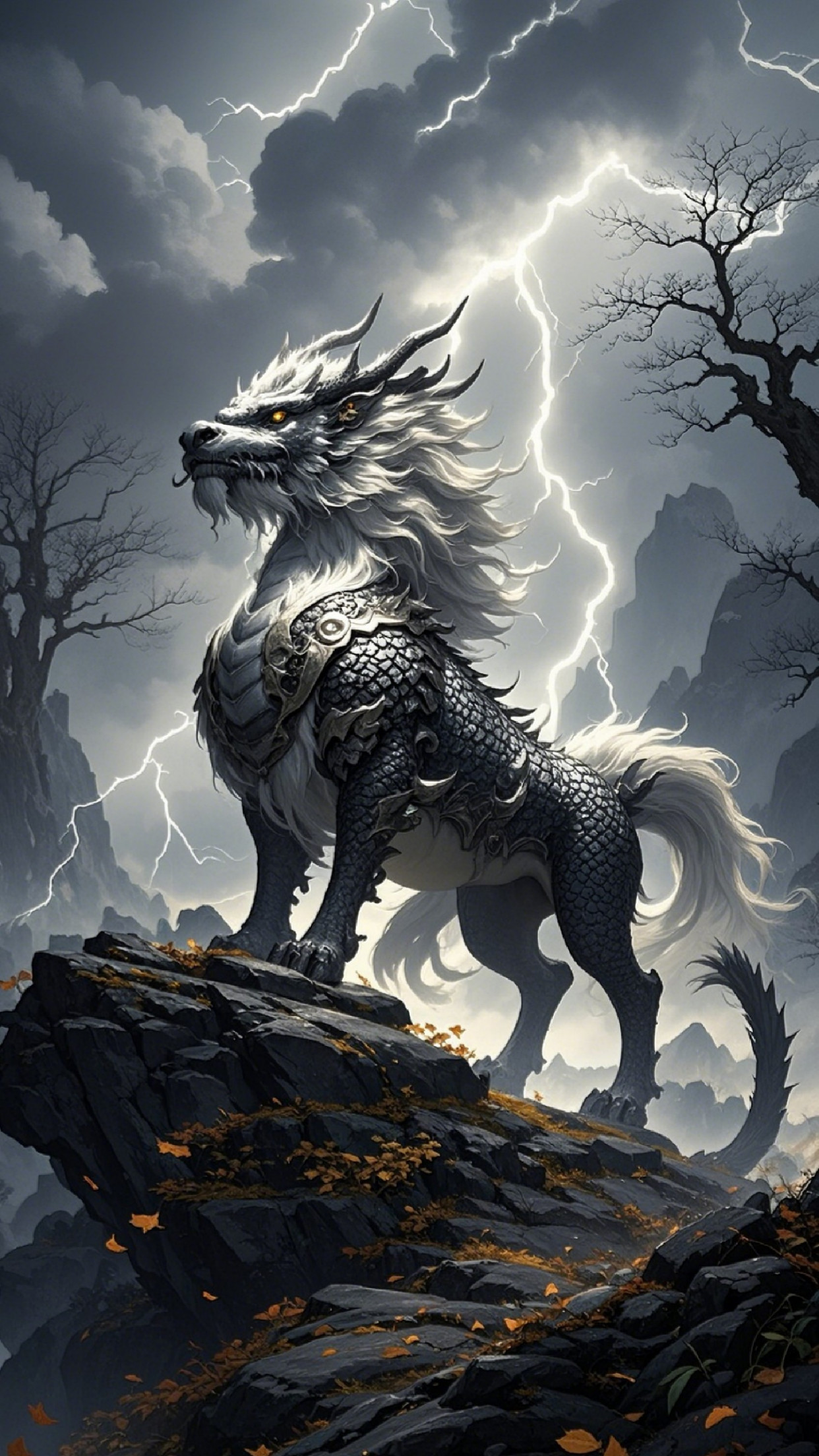 暗黑风格的麒麟,少了张瑞,多了凶狠.