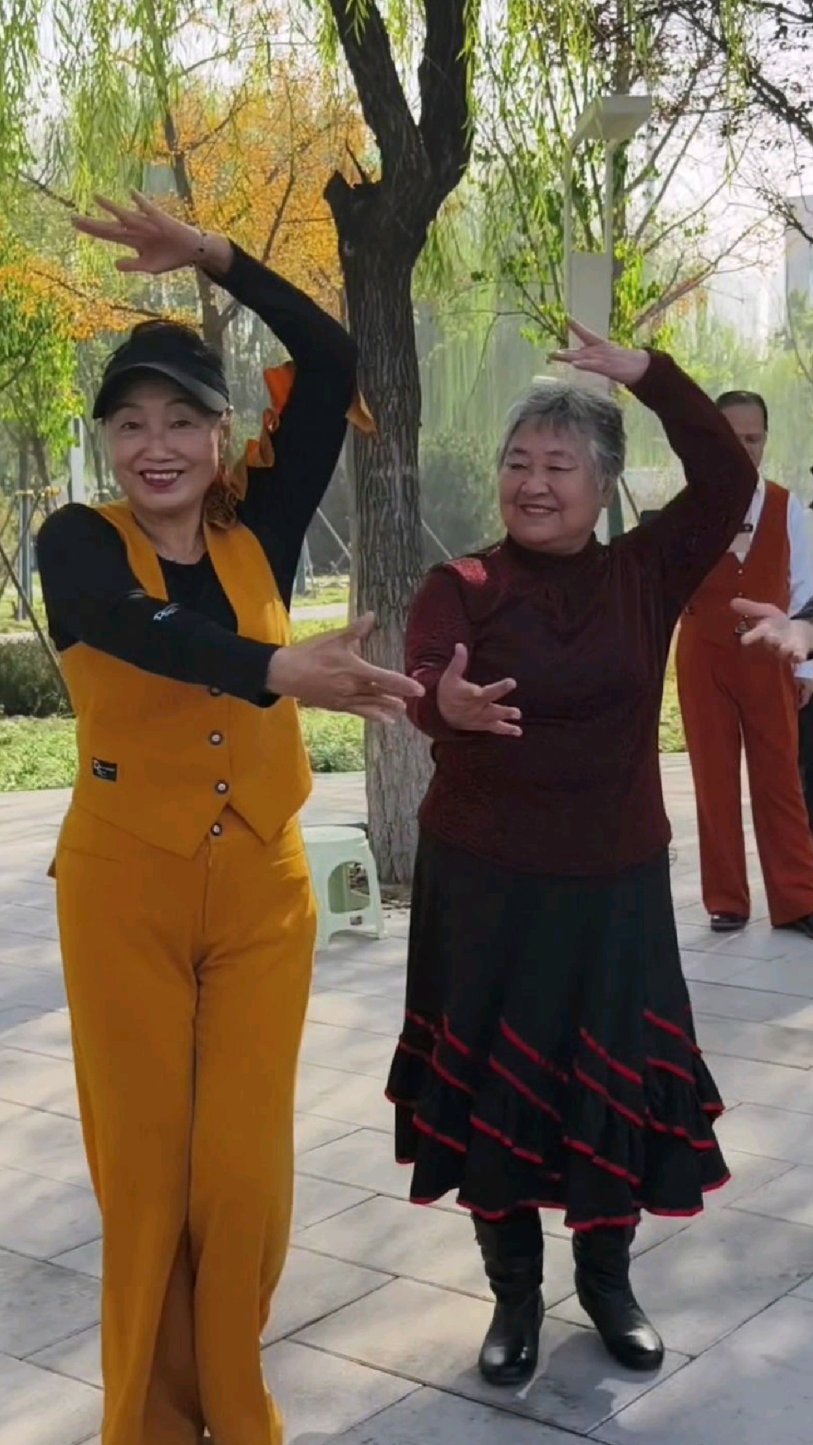 78岁的网红郑大姐跳《娥嫚》太养眼了