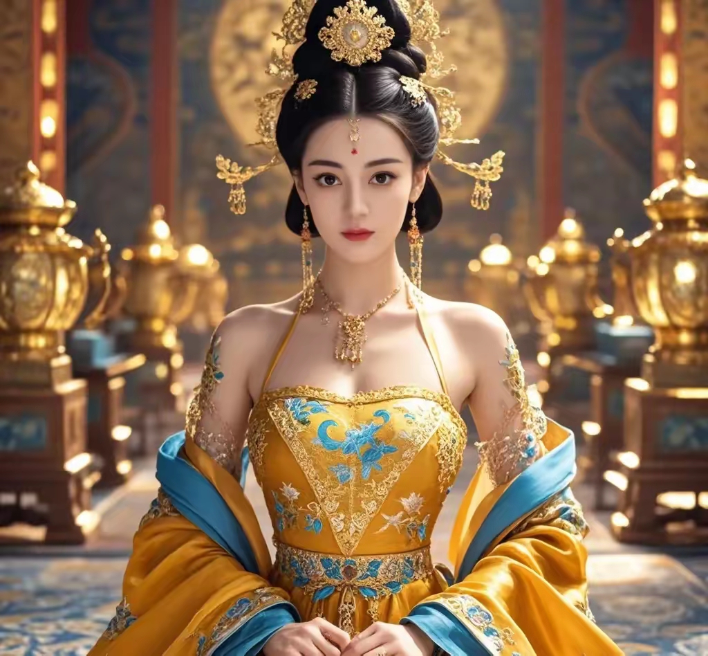 迪丽热巴一组古装美照,化身唐朝贵妃,宛如一朵盛开的娇艳牡丹