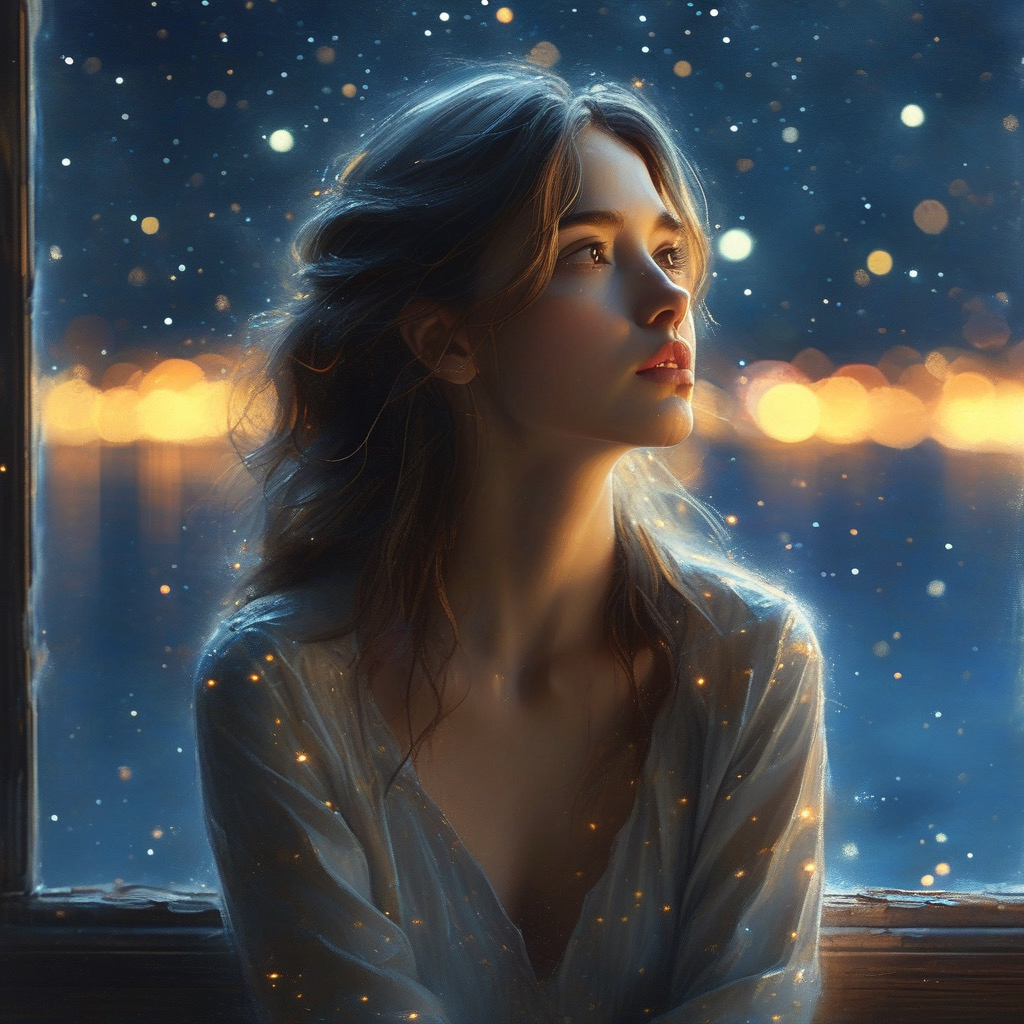 每当夜幕降临,繁星点点,我总会想起你,那些美好的回忆如同星辰闪耀在