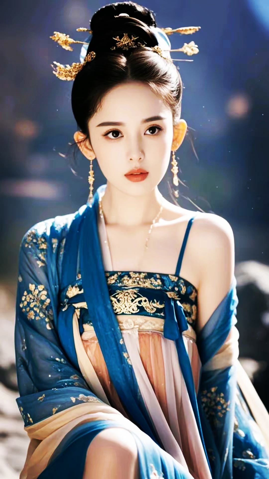 古力娜扎,古装扮相,每一张都美若天仙,充满异域风情,让人惊叹!