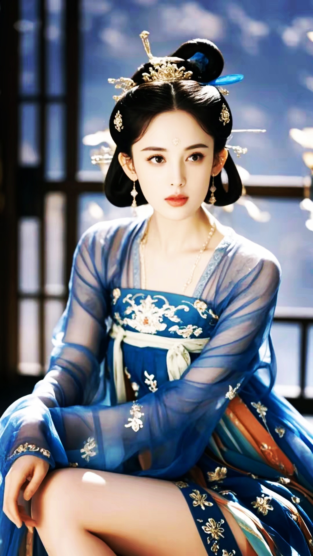 古力娜扎,古装扮相,每一张都美若天仙,充满异域风情,让人惊叹!