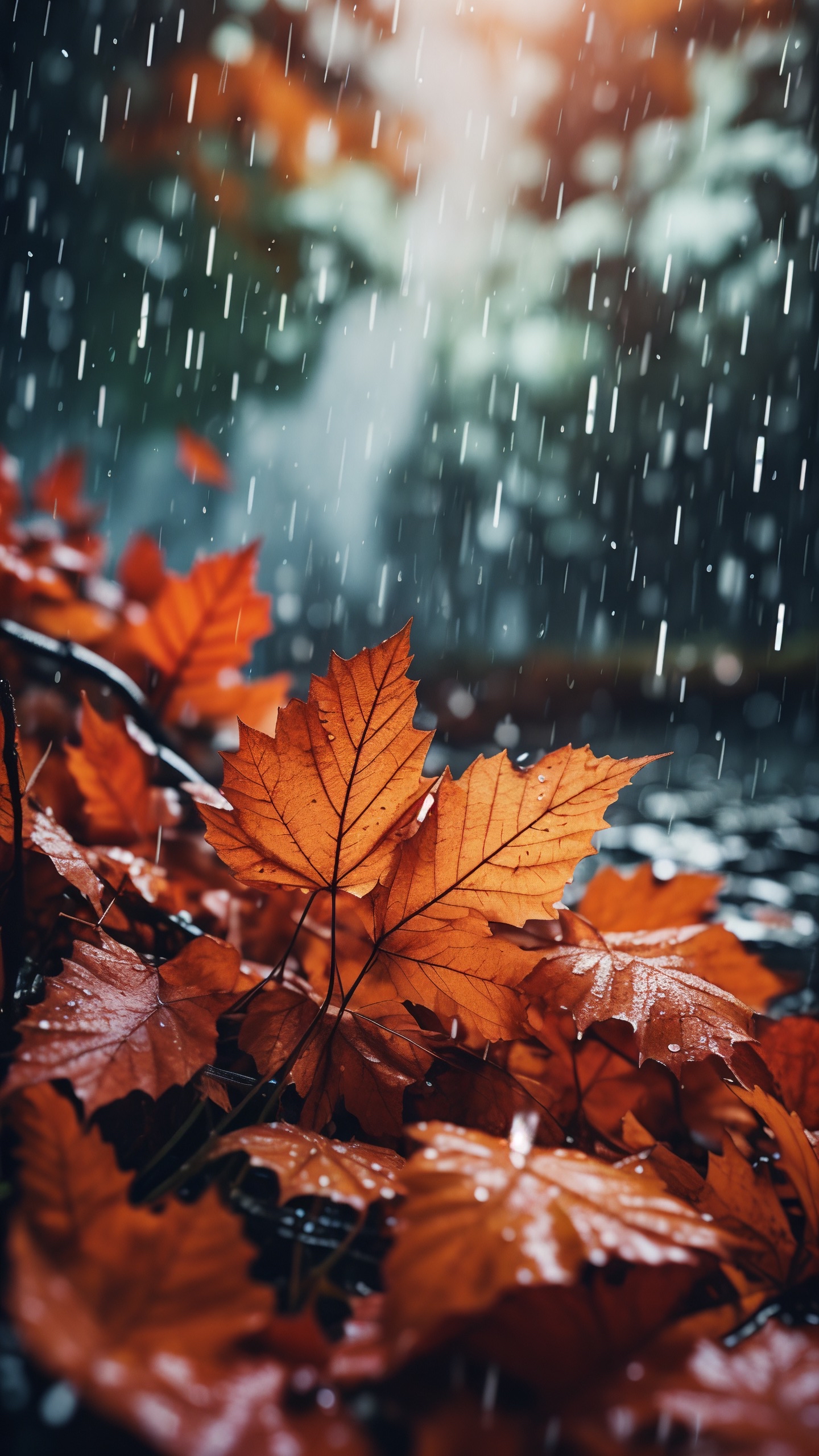 遇见一场突如其来的大雨