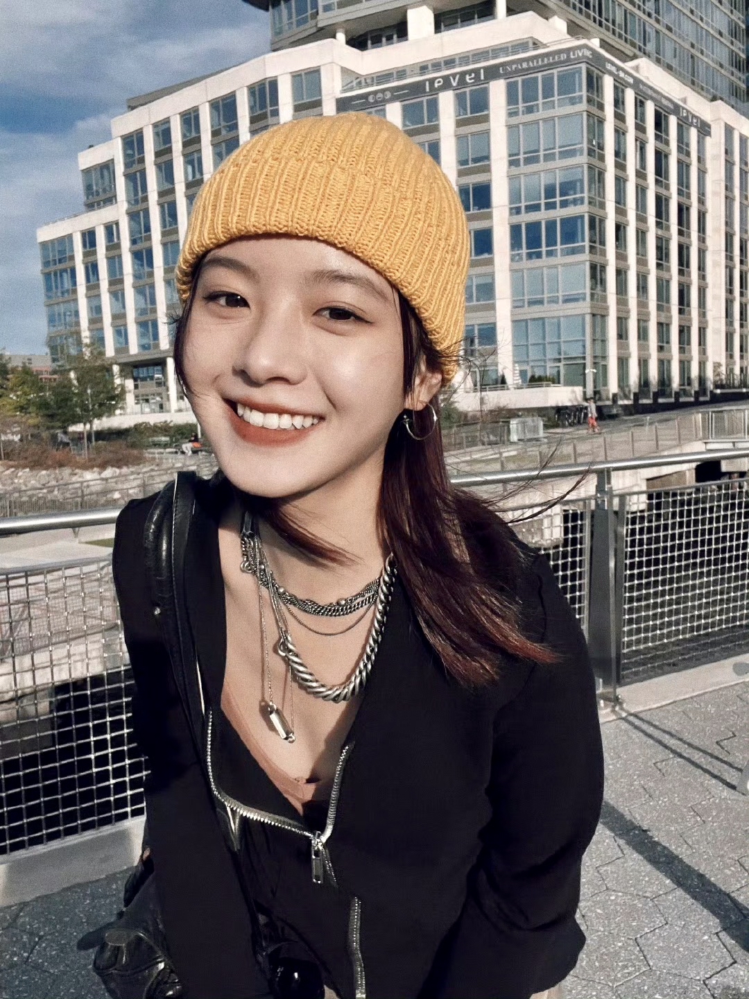 英子李庚希日常生活照,随都这么美.#李庚希