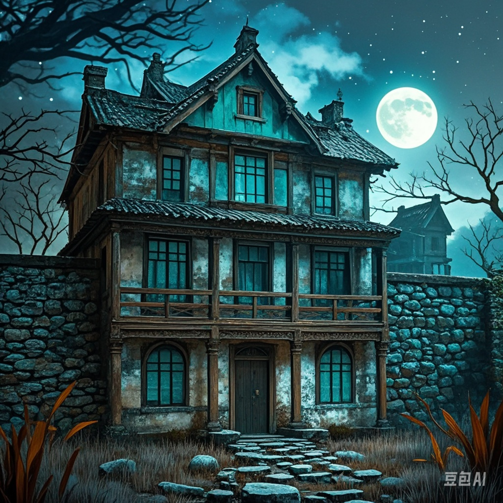 古宅秘影   在那遥远偏僻的山脚下,有一座被岁月遗忘的古宅