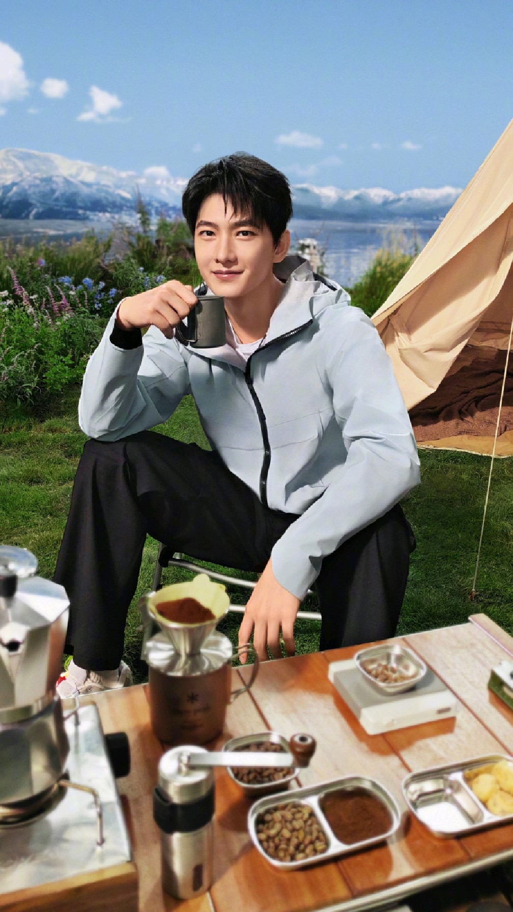 杨洋荣耀300手机全球代言人