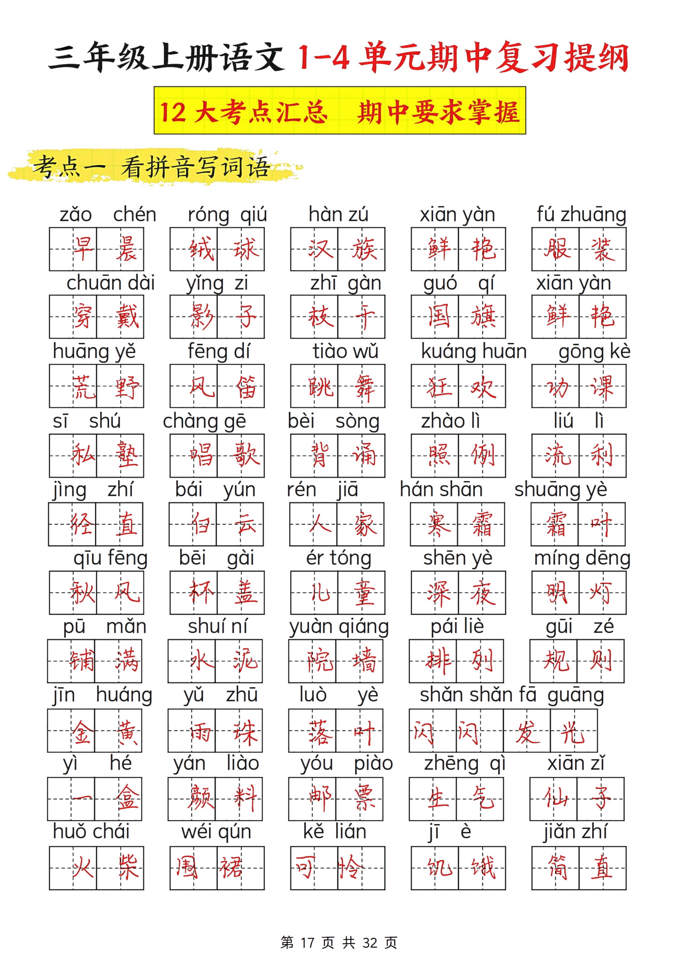 粗糙的反义词答案图片