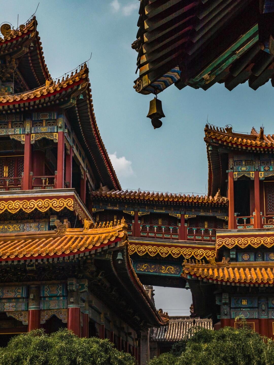 雍和宫,我拍的古建筑当中,天花板级的存在