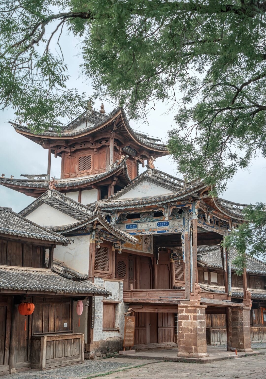 古色古香,至今仍然保持着原始的建筑特色