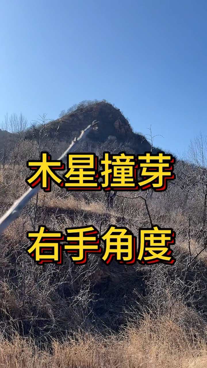 木星撞芽,右手角度,观看风景,学习知识n