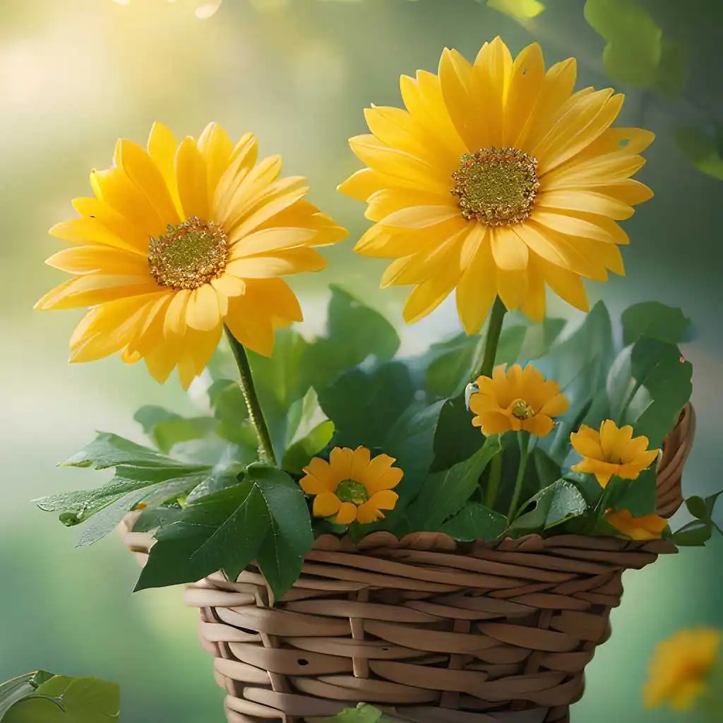 温暖治愈的花系头像