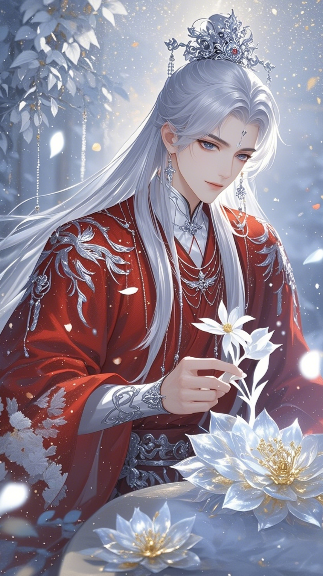 ai系精致古风美少年壁纸