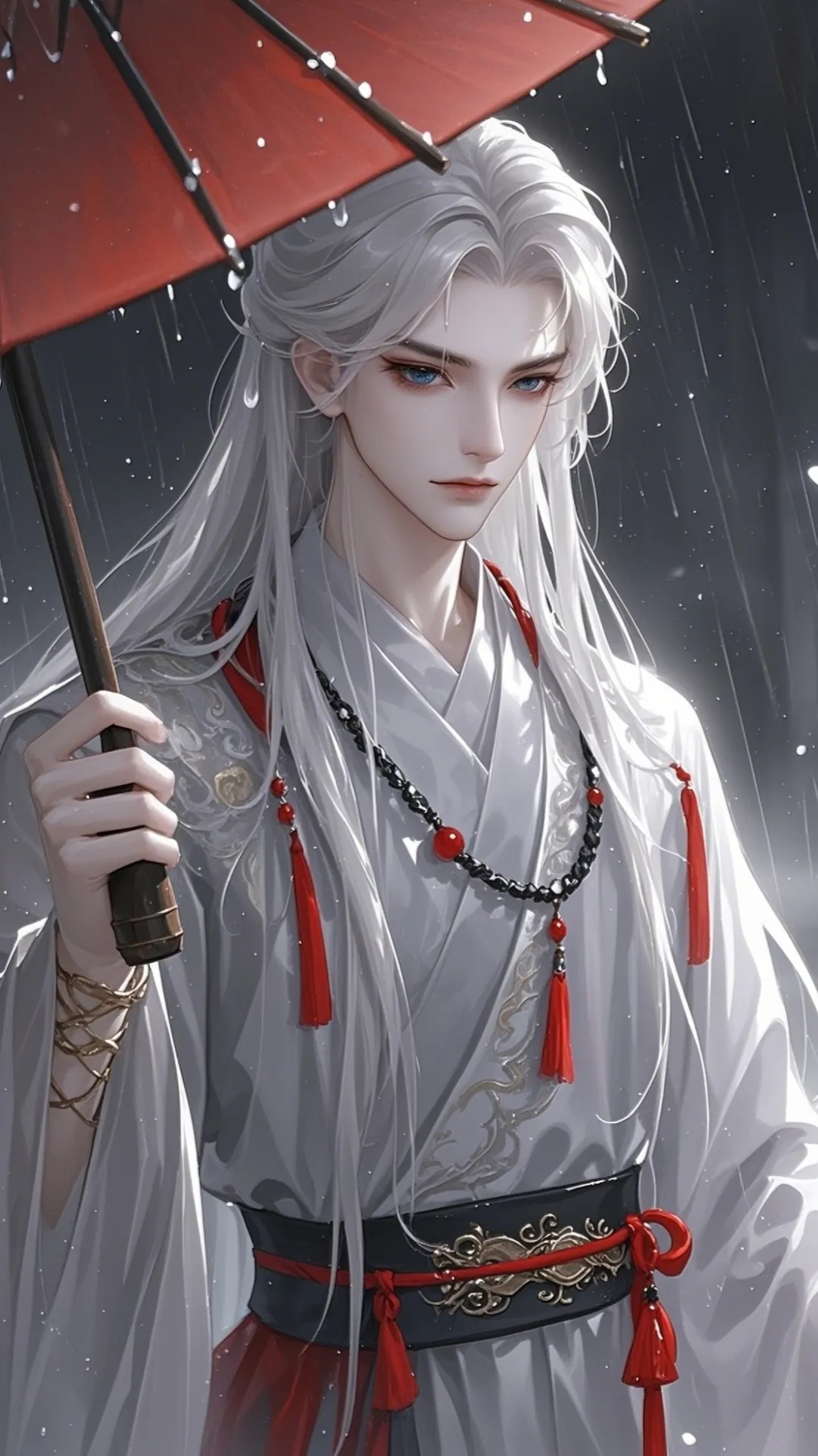 古风ai系美男壁纸 看各色衣衫别样美