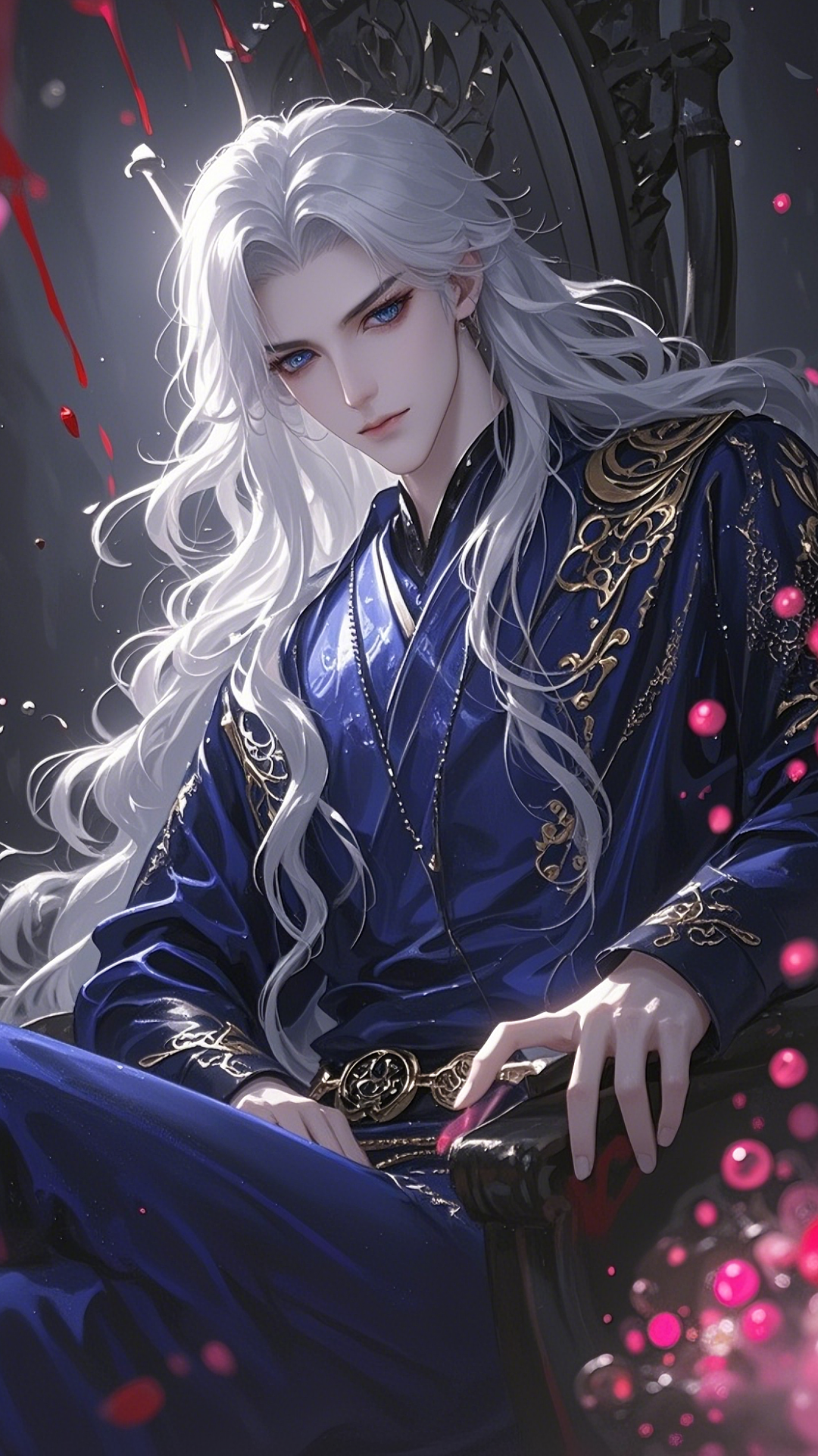 古风ai系美男壁纸 看各色衣衫别样美