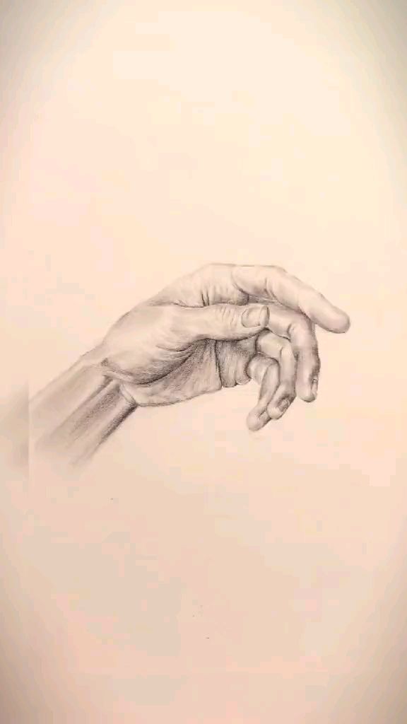 简单的手部素描教程