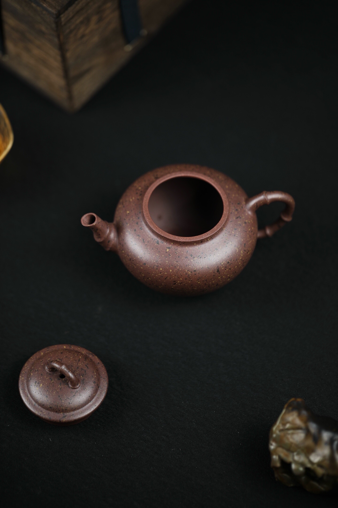 隐竹·十八室王强高徒 藏品 容量200cc 泥料极品紫